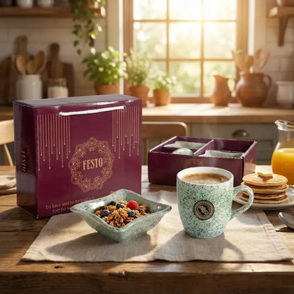Elegant ceramic tea set - home & kitchen