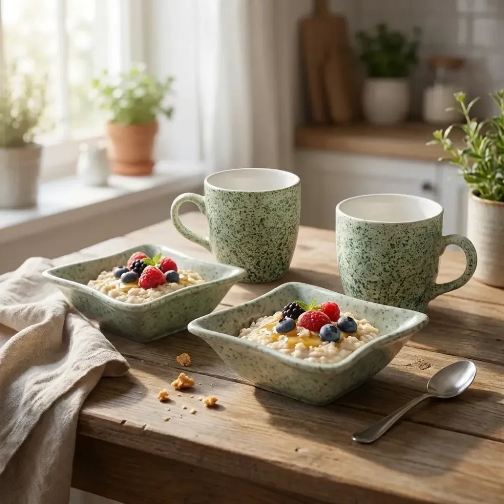 Elegant ceramic tea set - home & kitchen