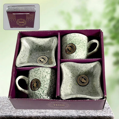 Elegant ceramic tea set - home & kitchen