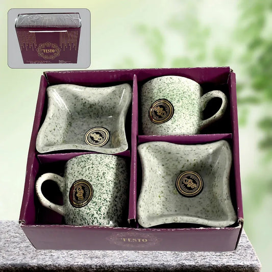 Elegant ceramic tea set - home & kitchen