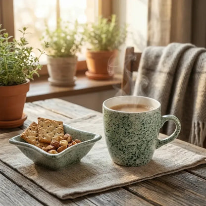 Elegant ceramic tea set - home & kitchen