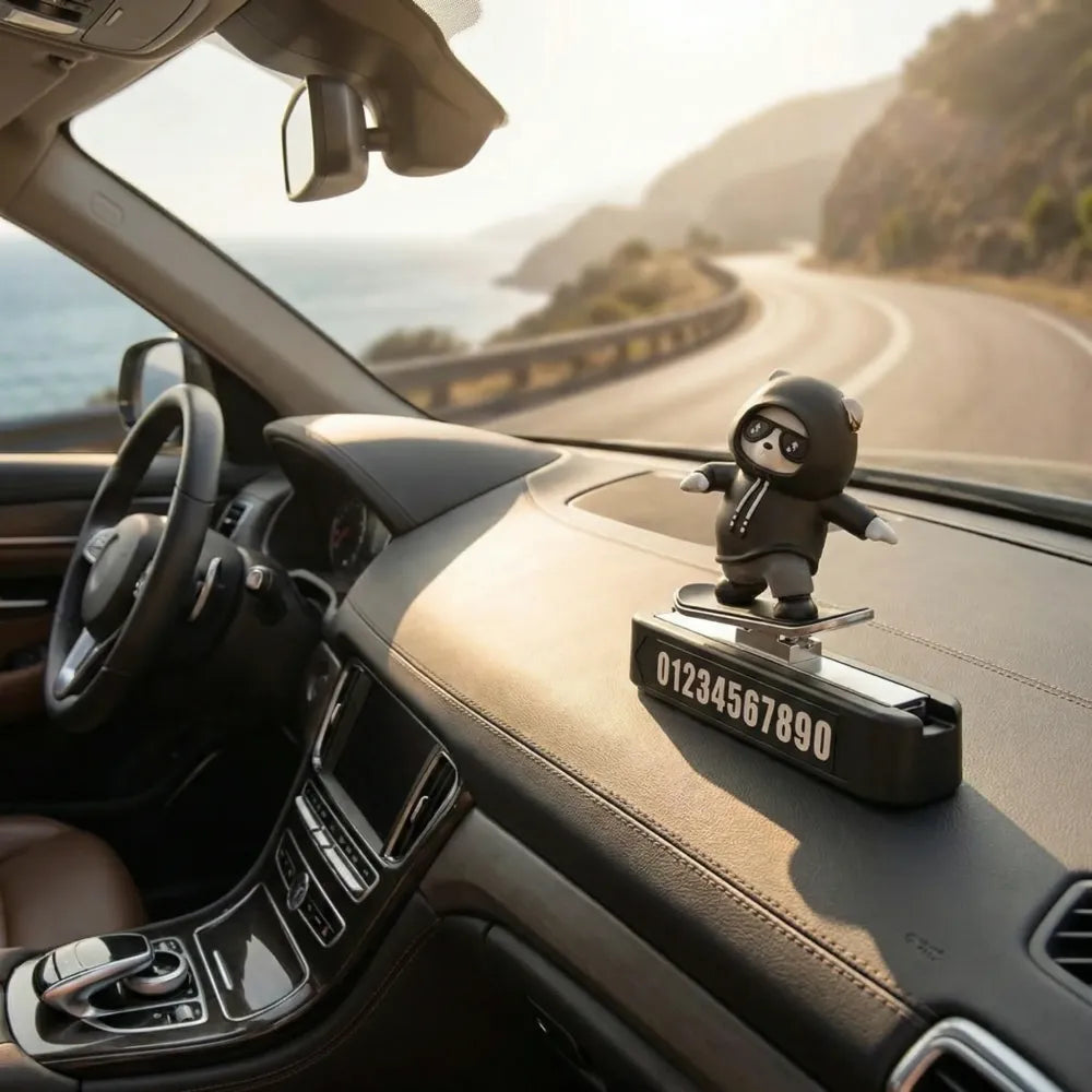 Elegant dashboard showpiece