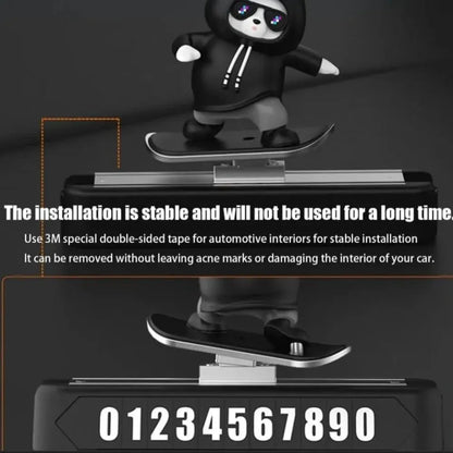 Elegant dashboard showpiece