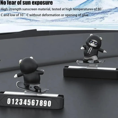 Elegant dashboard showpiece