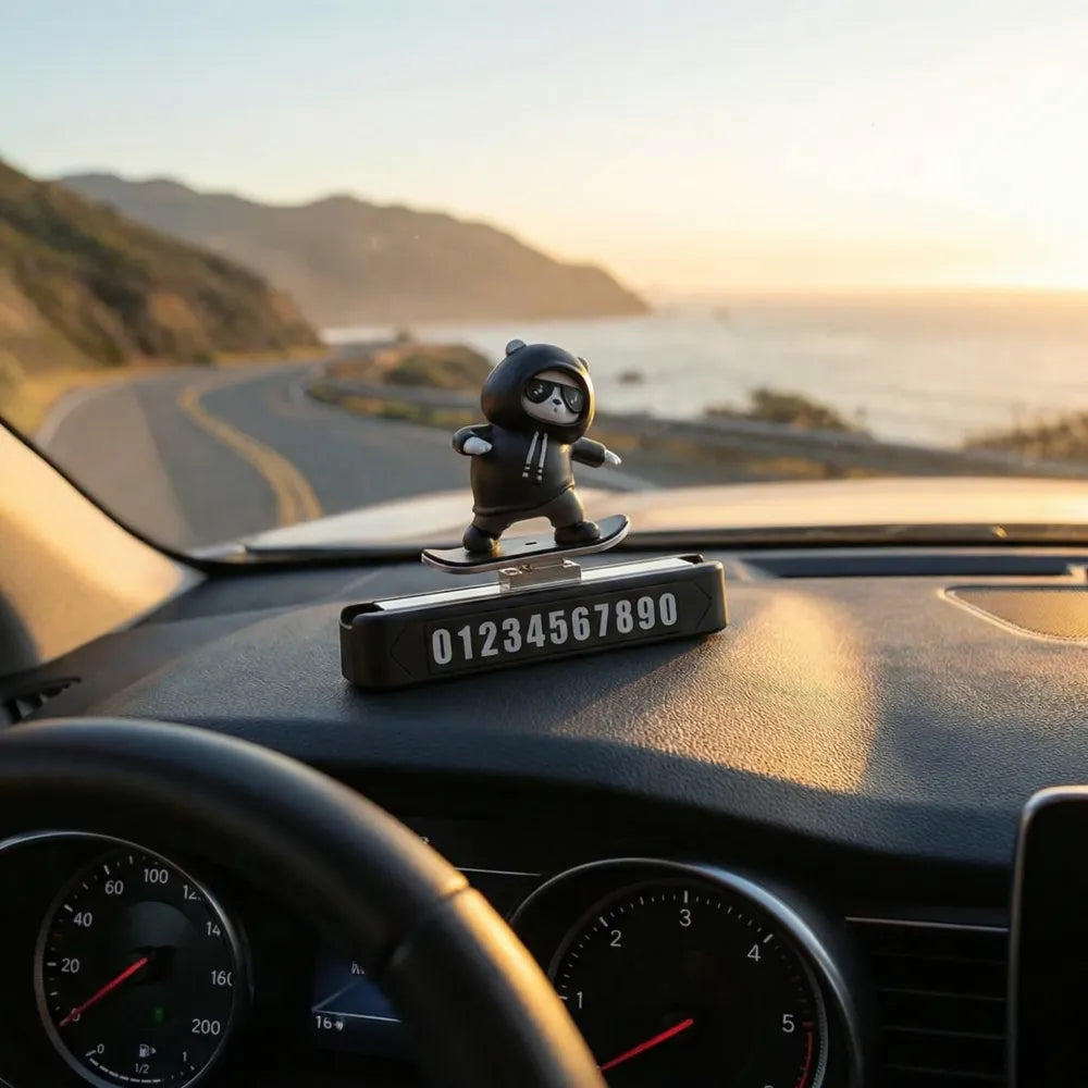 Elegant dashboard showpiece
