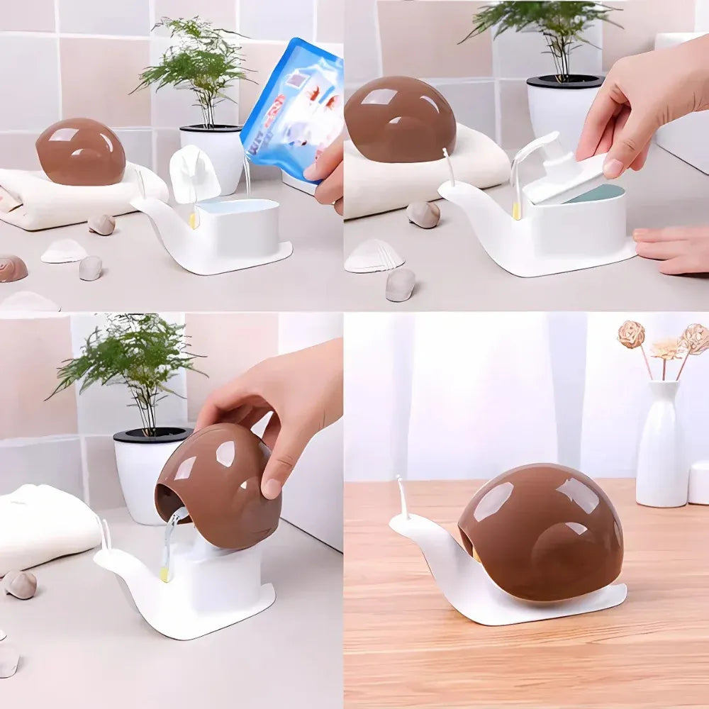 Elegant glass soap dispenser - home improvement
