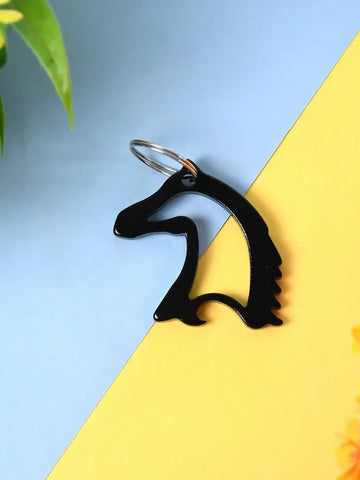 Elegant Horse Keychain