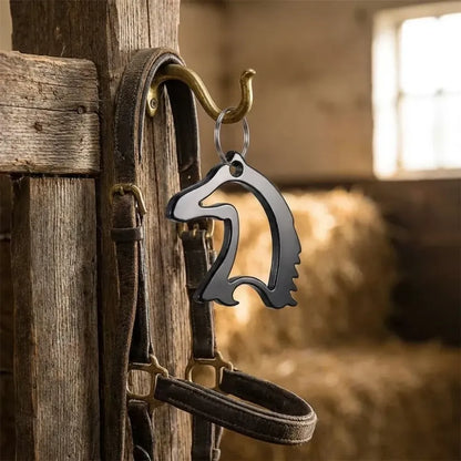 Elegant horse keychain - home improvement