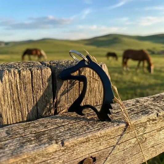Elegant horse keychain - home improvement