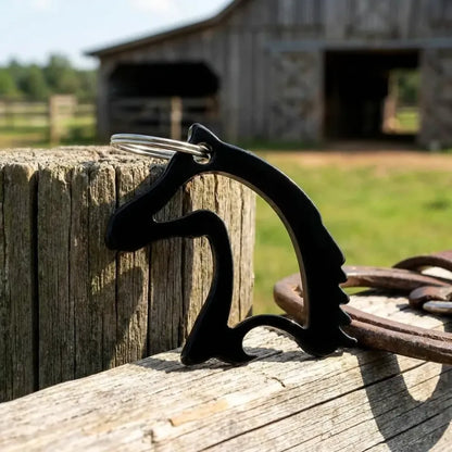 Elegant horse keychain - home improvement