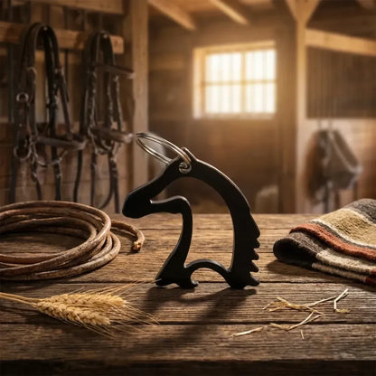 Elegant horse keychain - home improvement