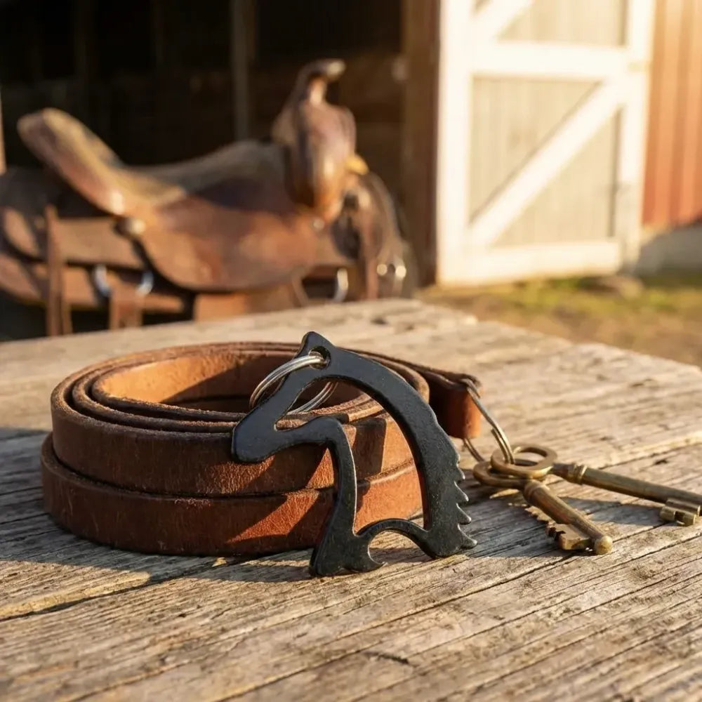 Elegant horse keychain - home improvement