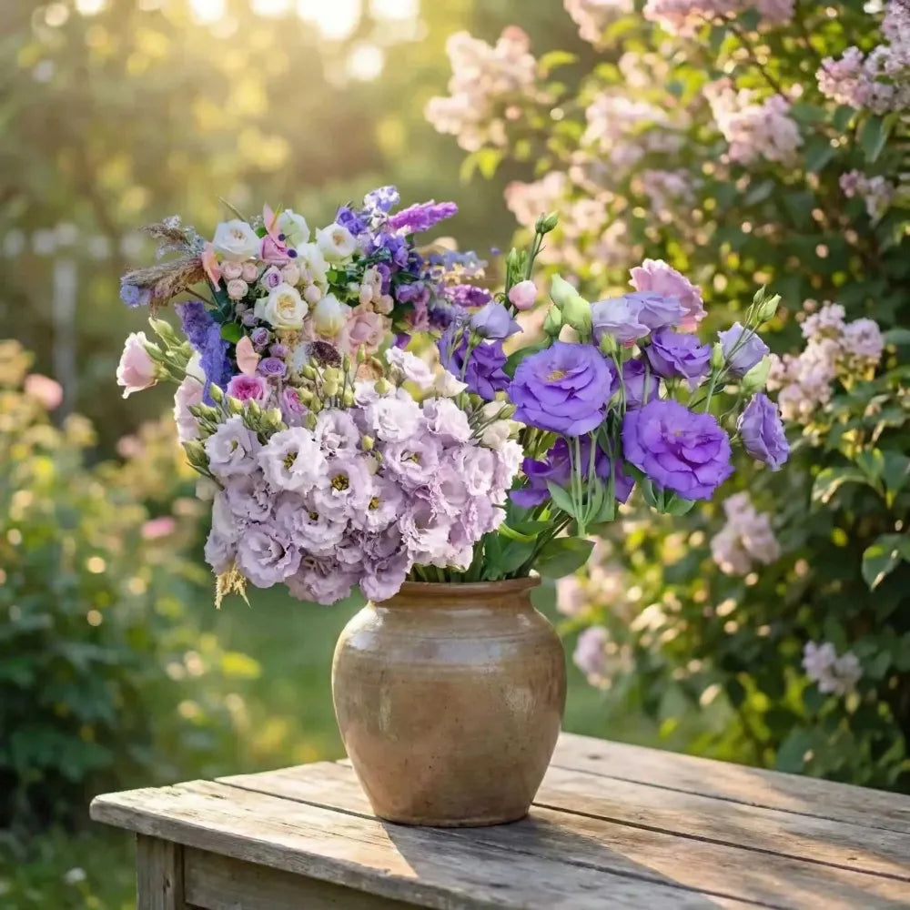 Elegant lisianthus flower seeds - gardening