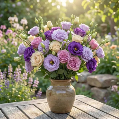 Elegant lisianthus flower seeds - gardening