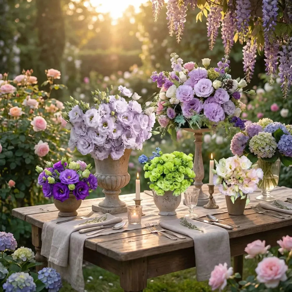 Elegant lisianthus flower seeds - gardening