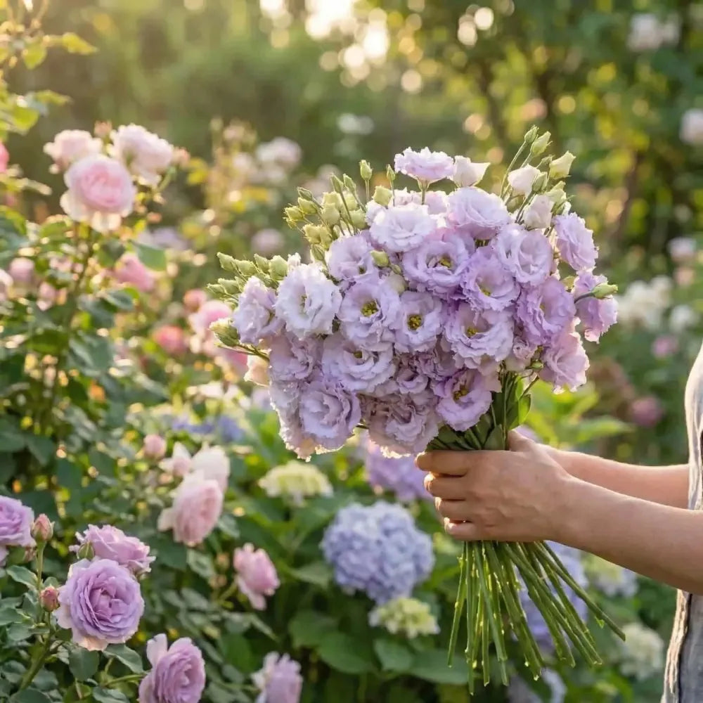 Elegant lisianthus flower seeds - gardening