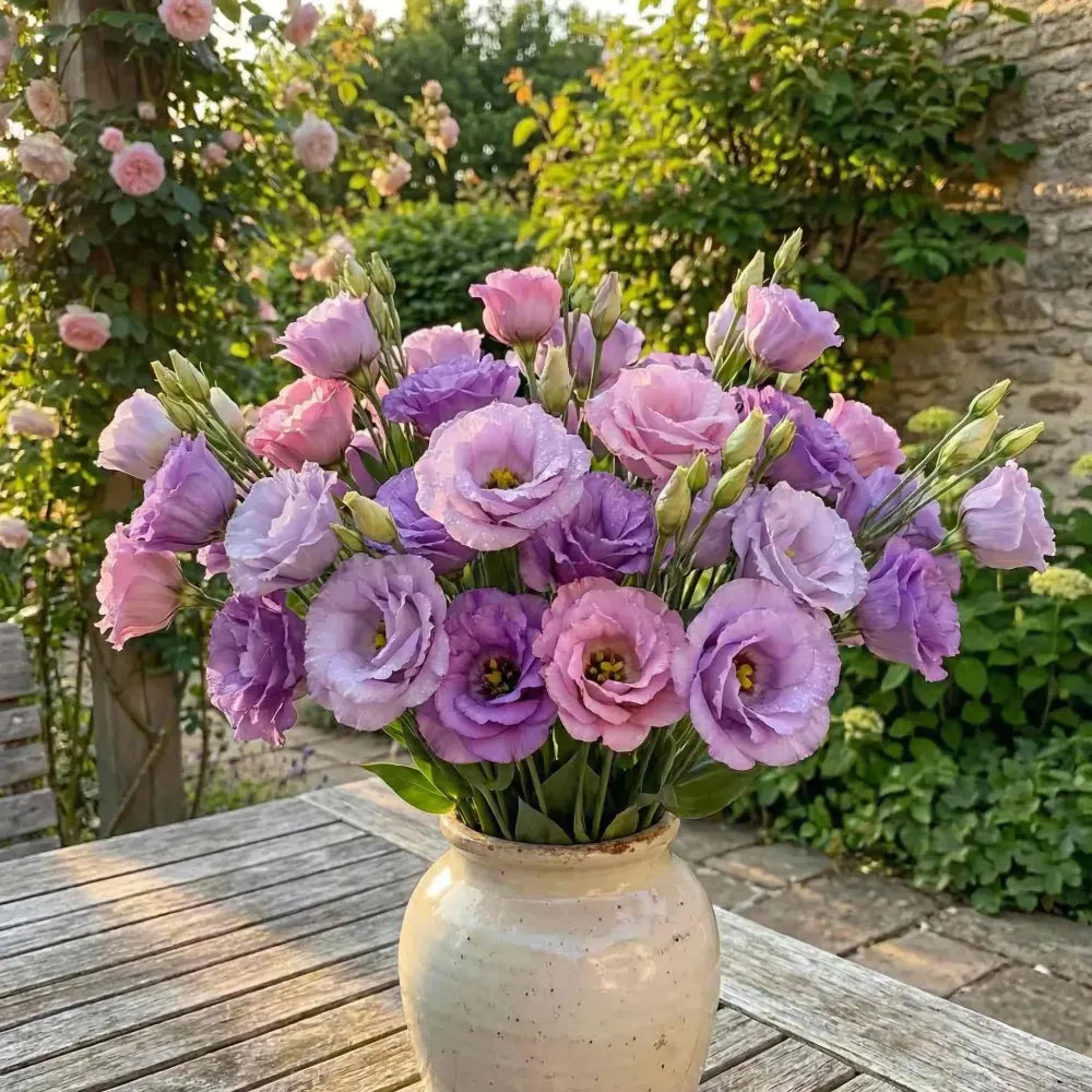 Elegant lisianthus flower seeds - gardening