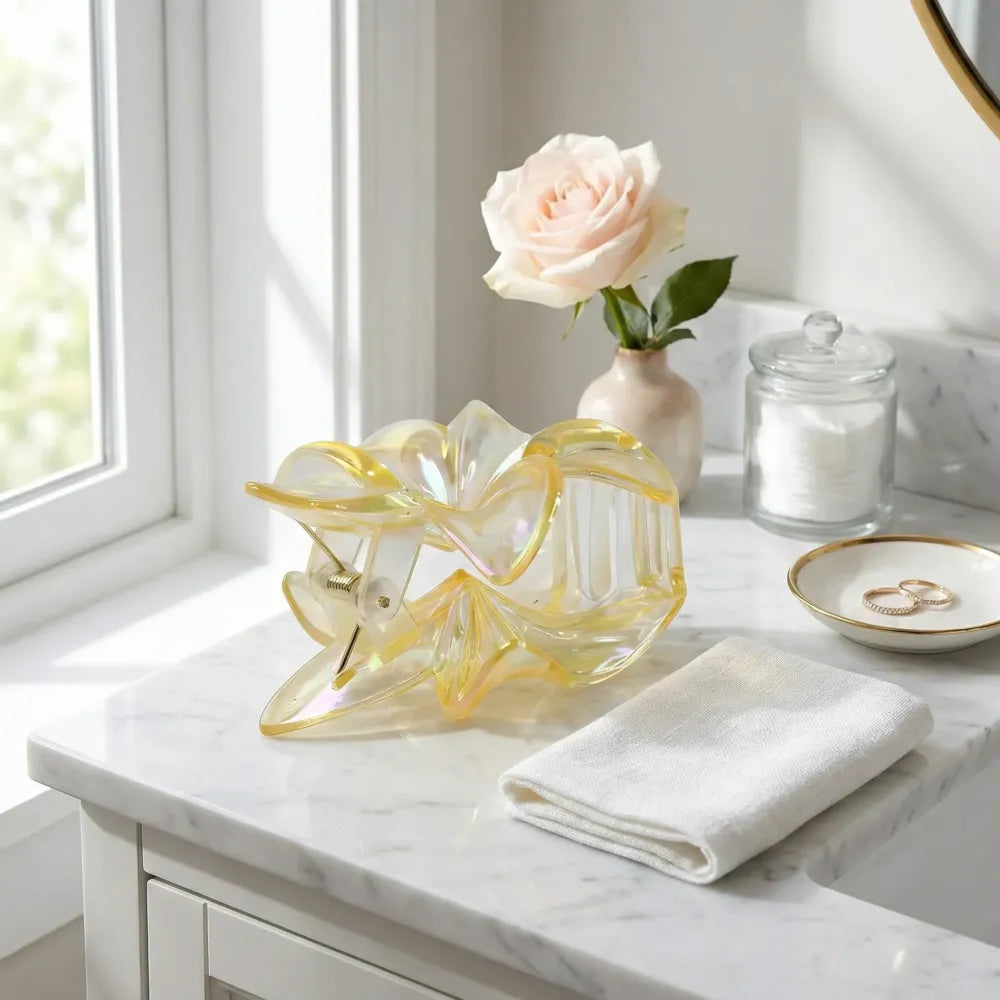 Elegant matte hair clamp - home improvement