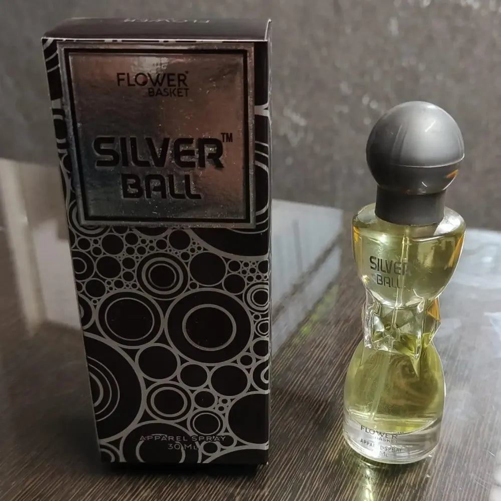 Elegant silver ball perfume - potential heroes