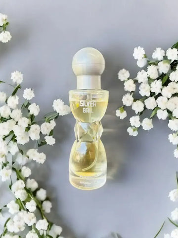 Elegant Silver Ball Perfume