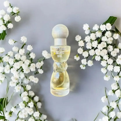 Elegant silver ball perfume - potential heroes