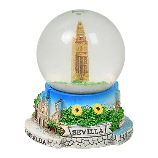 Elegant snow globe souvenir - office