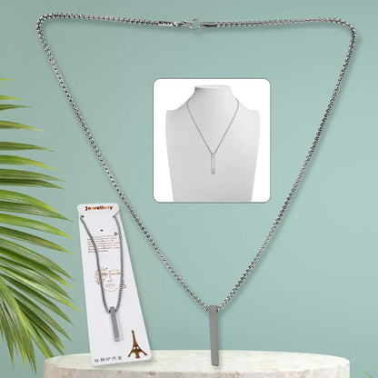 Elegant stainless steel locket necklace - bracelets