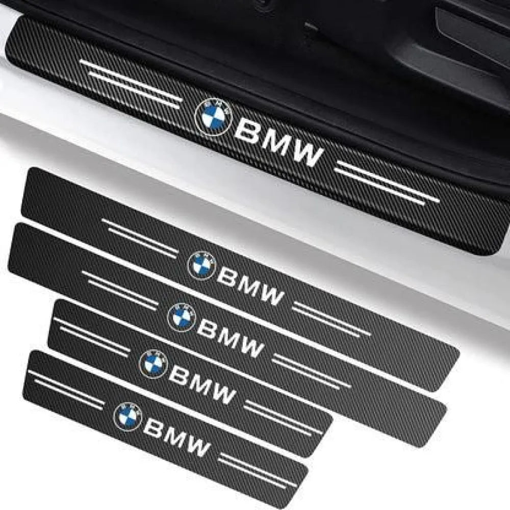 Emblaze - carbon fiber door sill protector (pack of 8)