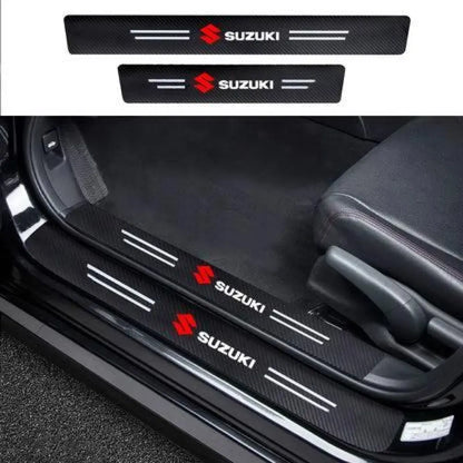 Emblaze - carbon fiber door sill protector (pack of 8)