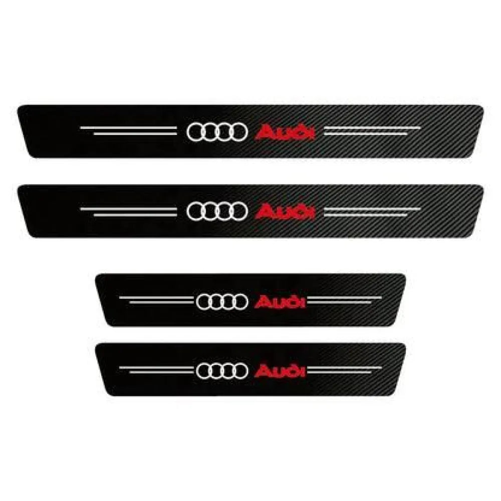 Emblaze - carbon fiber door sill protector (pack of 8)