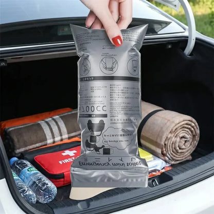 Emergency mini toilet-urine bag (pack of 4)