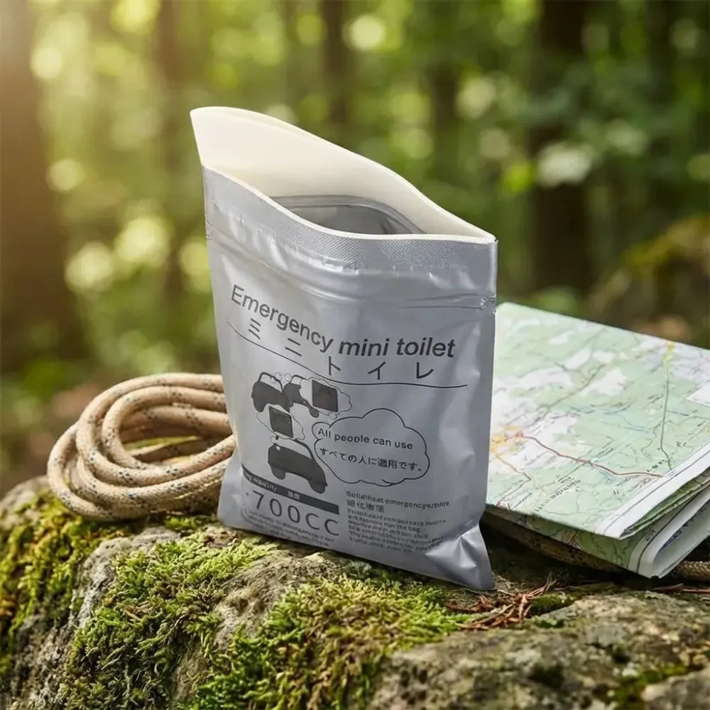 Emergency portable toilet - home essentials