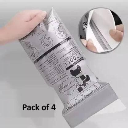 Emergency portable toilet - home essentials