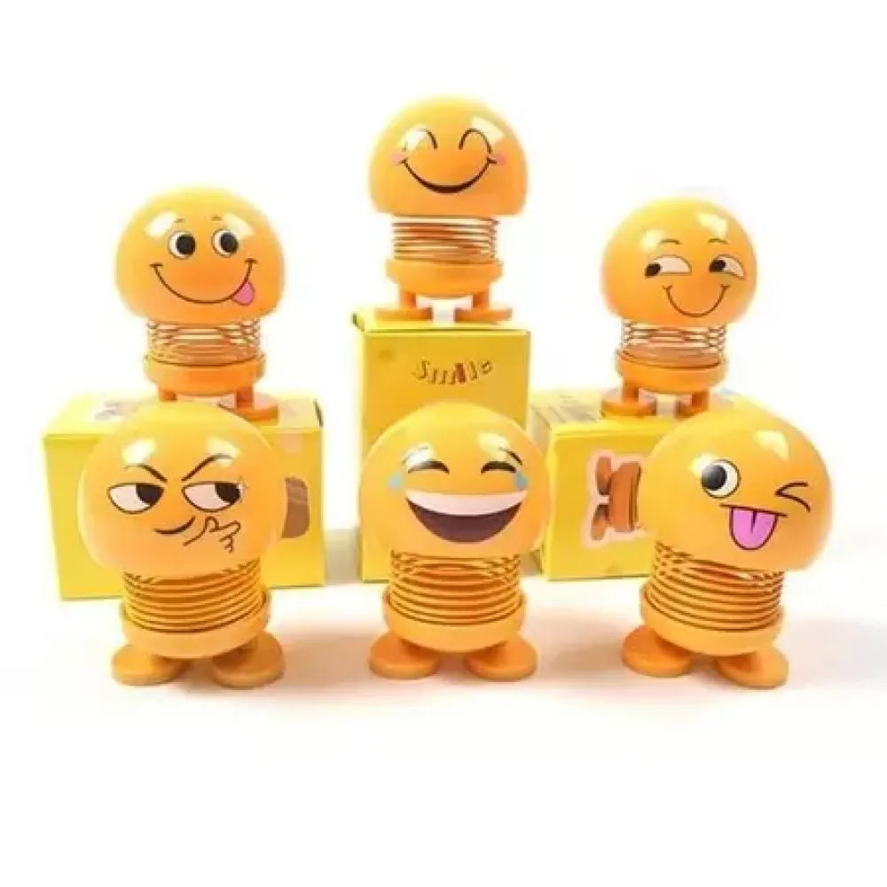 Emoticon spring stress toy - toys