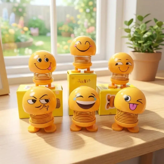 Emoticon spring stress toy - toys