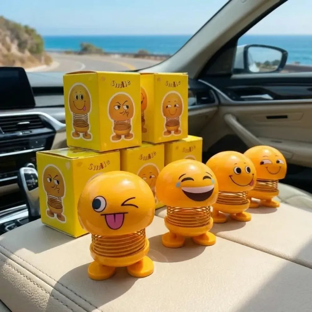 Emoticon spring stress toy - toys