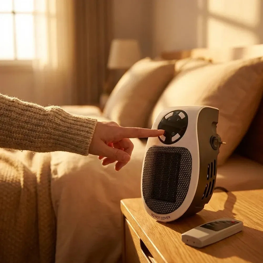 Energy-saving digital space heater - home decor