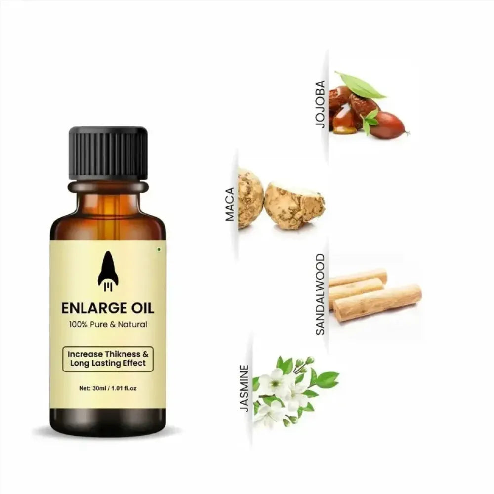 Enlarge oil pure and natural – pack of 2