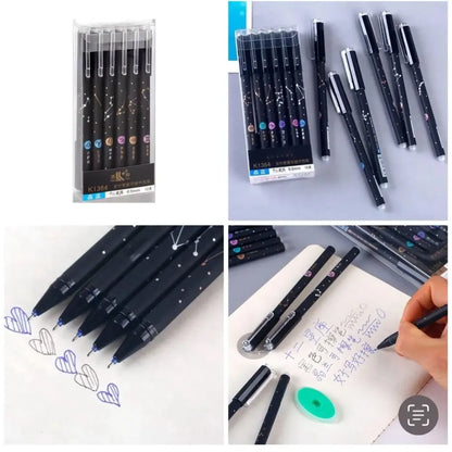 Erasable pen set – 6pcs