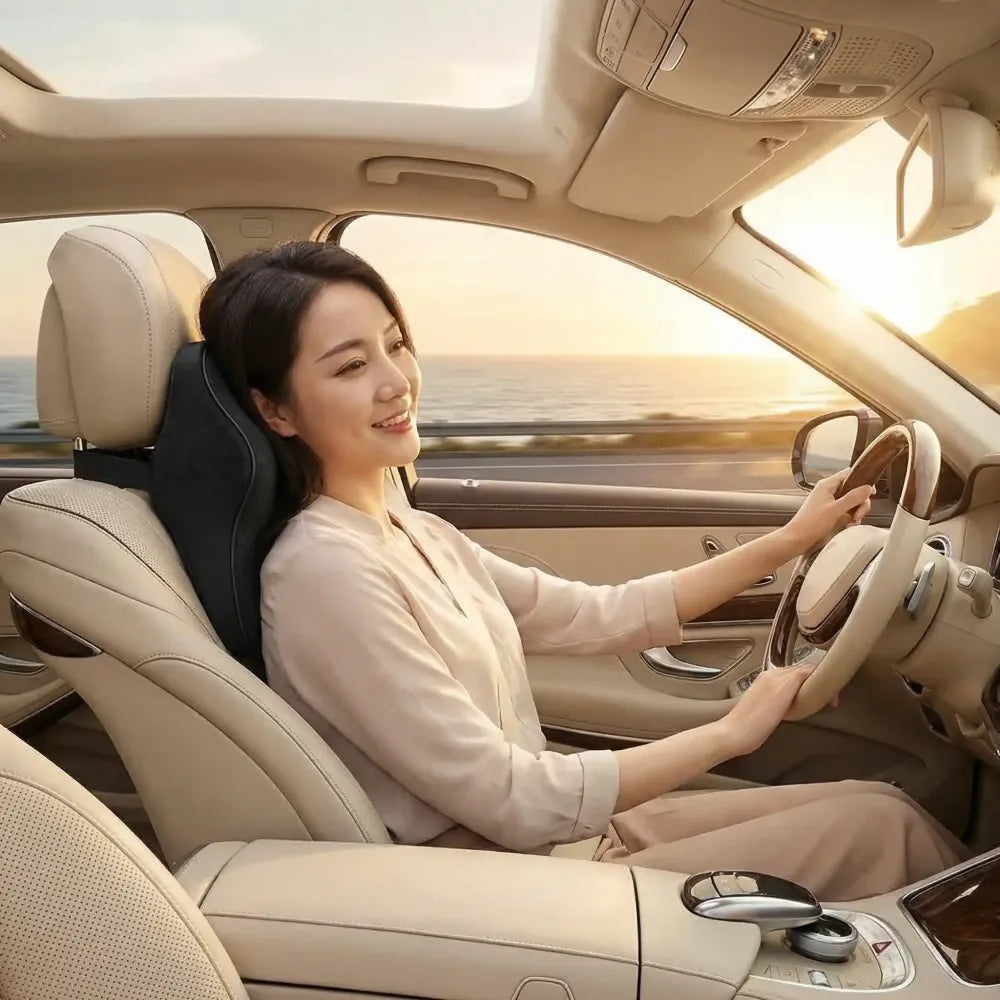Ergonomic car neck pillow - car and bike accessories