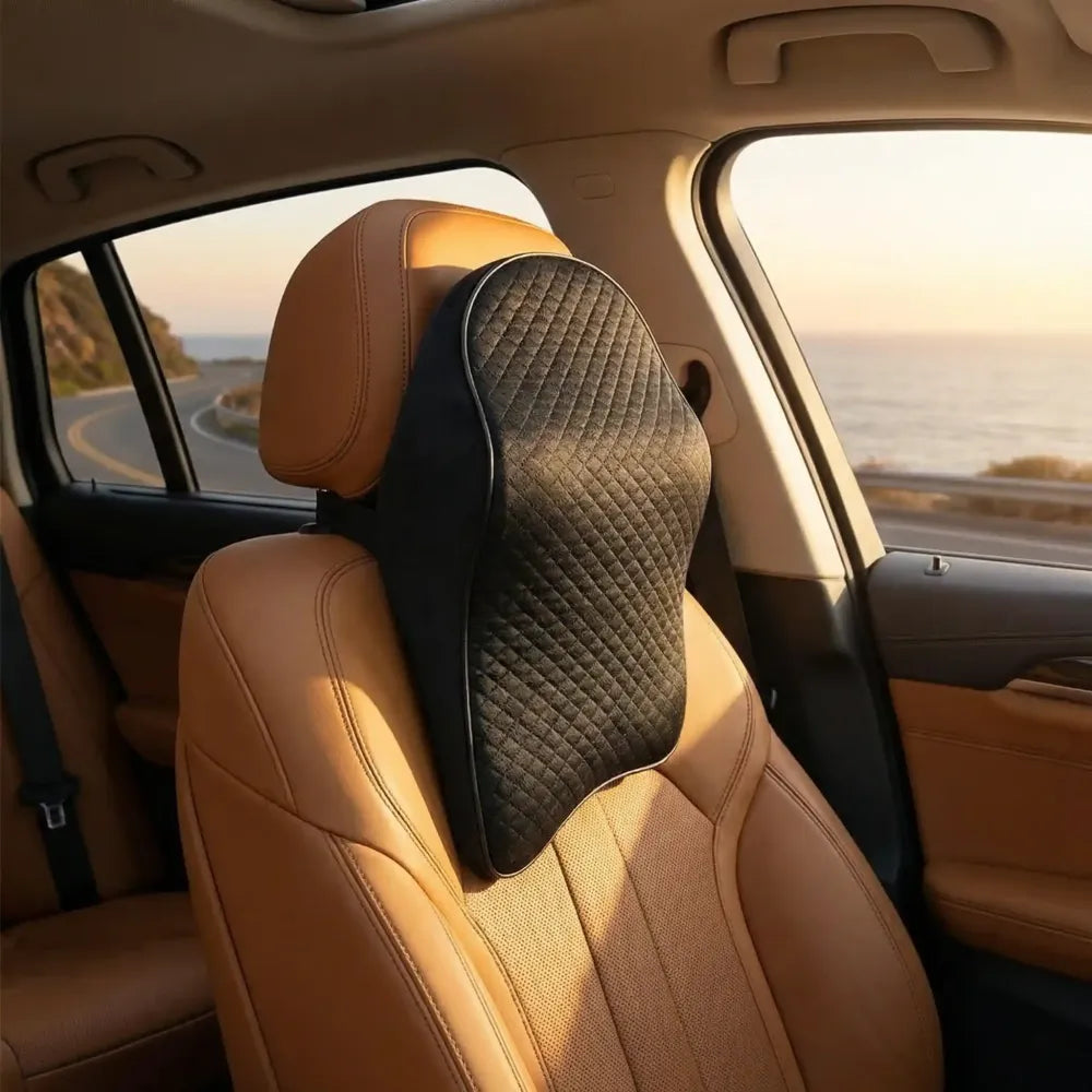 Ergonomic car neck pillow - car and bike accessories