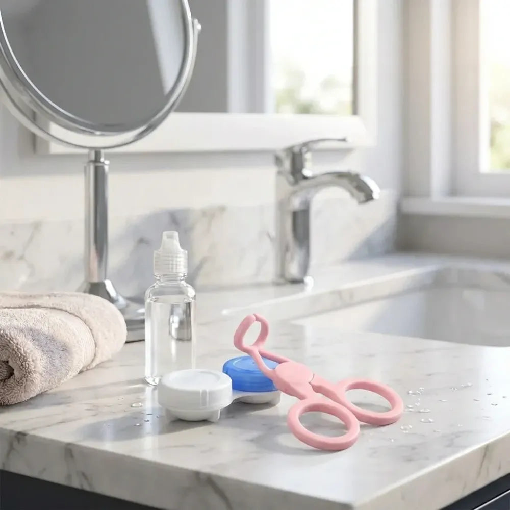 Ergonomic contact lens tool - health care