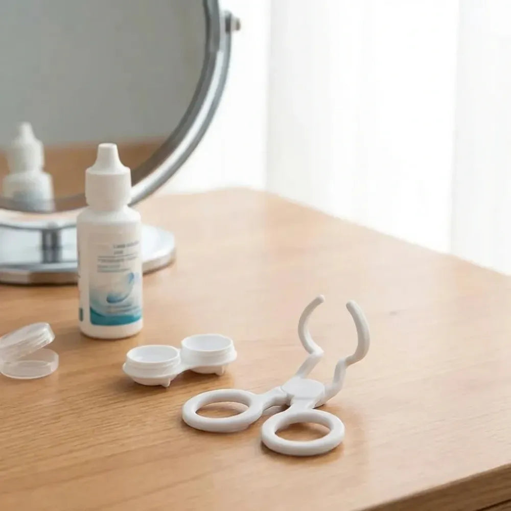 Ergonomic contact lens tool - health care