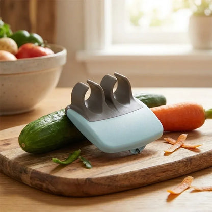 Ergonomic finger peeler - kitchen tool
