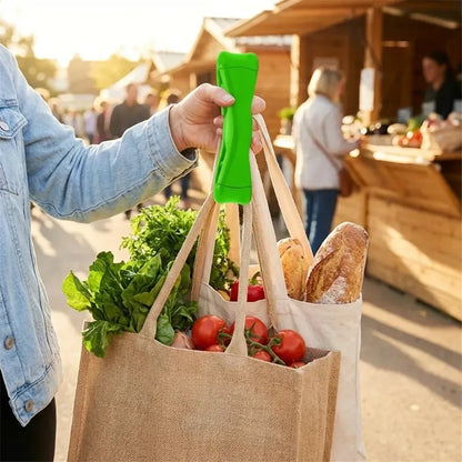 Ergonomic hands-free bag carrier - home improvement