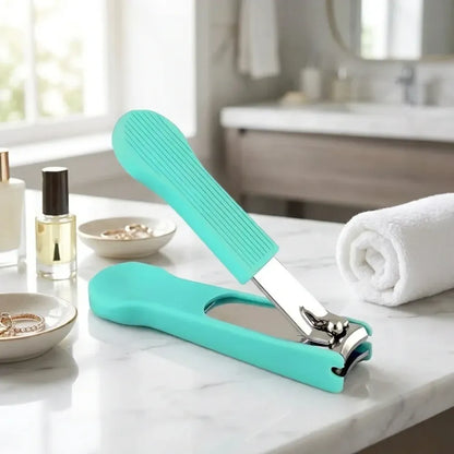 Ergonomic multi-functional nail clipper - health care