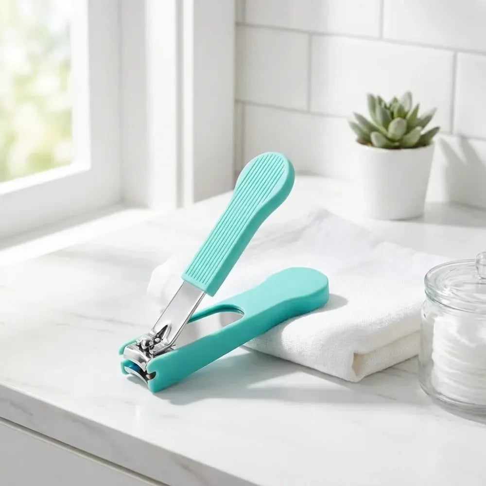 Ergonomic multi-functional nail clipper - health care