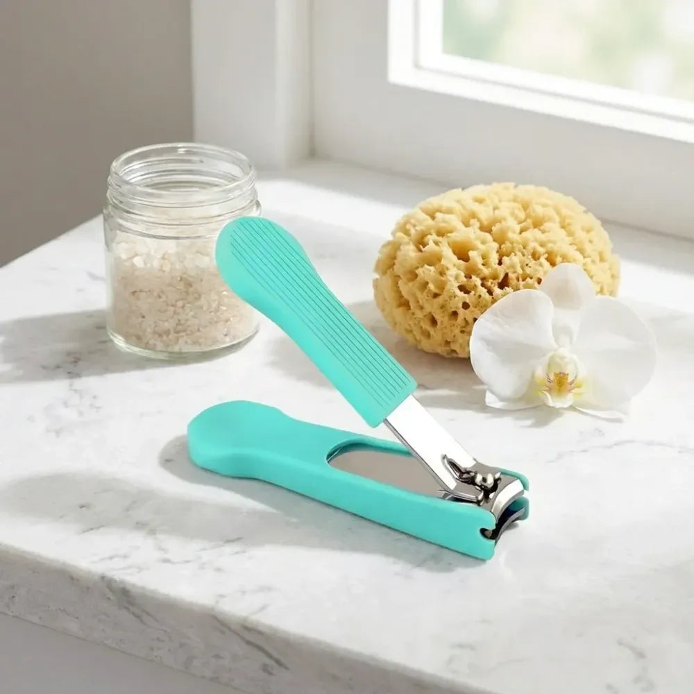 Ergonomic multi-functional nail clipper - health care
