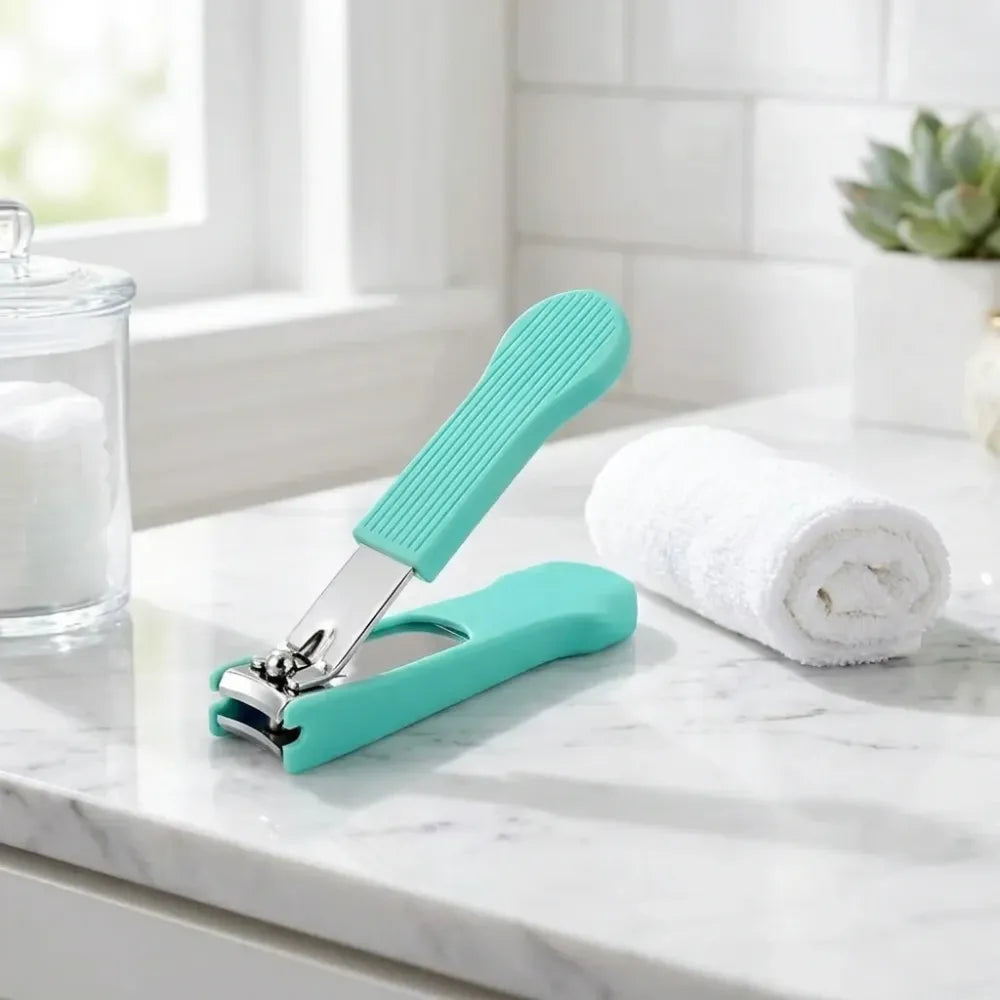 Ergonomic multi-functional nail clipper - health care