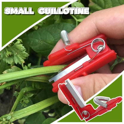 Ergonomic thumb cutter - gardening
